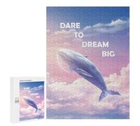 Festive Gift for Adults: Dare To Dream Big, 500 PCS, Challenging Puzzle for Adults - for A Rewarding Weekend Challenge