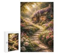 Festive Gift for Adults: Enchanted Cottage Garden Path, 1000 PCS, Challenging Puzzle for Adults - for A Rewarding Weekend Challenge