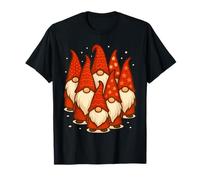 Festive Gnome Gathering for Merry Christmas Cheer T-Shirt