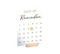 Festive Holiday Calendar, Advent Countdown Decoration, 30 Day Calendar with Numbers, Wooden Countdown Board, Seasonal Decor with Easy Setup, Home Accessories for Table Fireplace