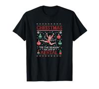 Festive Hoop Christmas Aerialist Tis The Season For Aerial T-Shirt