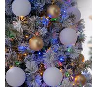 Festive Indoor & Outdoor 5Ft Christmas Tree Lights 520 Multicoloured Leds