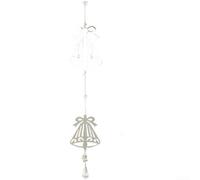 Festive Iron Ornaments for Hanging on Christmas Trees or Walls with Snowflake Bell Star Designs, Made of Sturdy Metal to Last Through oliday Season (R)