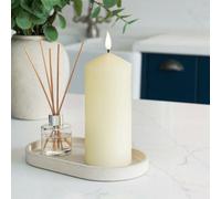 Festive Lights Ember™ Battery Chapel Candle, 17.5Cm