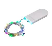 Festive Lights, Fairy Battery Operated Light, 1M 10 LED Small String, LED Copper Wire Lights Decor for Weddings, Christmas, Bedroom, Party Patios Indoor Outdoor