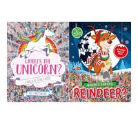 Festive & Magical Collection: 2-Book Set by Paul Moran (Where's the Unicorn?, Where's Santa's Reindeer?) - Paperback