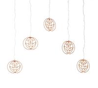 Festive Multi Function Pumpkin Curtain Light