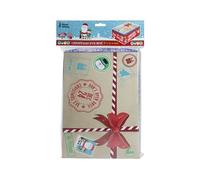 Festive Multicolor Special Delivery Christmas Eve Box - Mini - 17 cm x 26.5 cm x 8.5cm (1 Pc.) - Premium Quality - Perfect for Unique Holiday Gifts