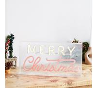 Festive Neon Flex Lights SANTA