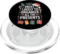 Festive Organizer Most Likely All The Presents Sorted PopSockets PopGrip for MagSafe