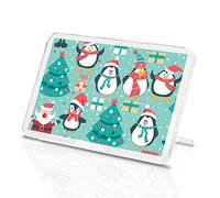 Festive Penguins Classic Fridge Magnet - Christmas Xmas Winter Santa Gift #12333