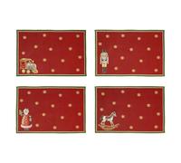 Villeroy & Boch Placemats Toys Delight Anniversary – Tapestry, Multicolour Christmas Set of 4