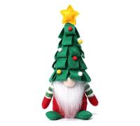 Festive Plush Gnome Doll Decoration Christmas Tree Hat Decoration Safe Fabric Swedish Tomtes Dwarf Figurine Plush Fabric Christmas Dwarf Ornament
