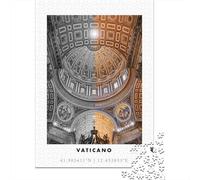 Festive Present: Adult Jigsaw 1000 Pieces, Vatican City Interior, 52x38cm/1000pcs
