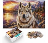 Festive Present: Adult Jigsaw 1000 Pieces, Wolf, 1000pcs (75x50cm)