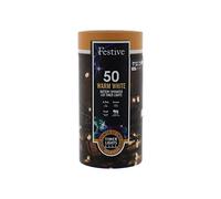 Festive Productions 50 LED Battery String Lights : Timer : Warm White …