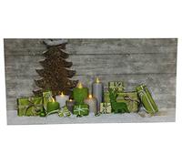 Festive Productions Battery Operated Lit Presents Picture, 60 x 30 cm - Multi-Colour