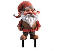 Festive PVC Garden Stake Christmas Outdoor Decor(DC20014) | Charming holiday elements, sturdy plastic material, withstands for rain wind, quick setup, enhances curb appeal