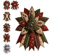 Festive Quilted Christmas Door Hanging DIY Off Sewing Kits, Sewing Kit (F)