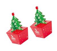 Festive Recycled Paper Box Quick Assembly Sturdy Design for Holidays Birthdays Corporate Santa Paper Box City Lifestyle Packaging