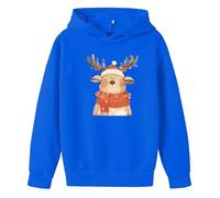 Festive Reindeer Print Childrens Tracksuit Two Piece Jogging Suit Hooded Top Athletic Pants Holiday Sports Outfit Photography Gifts0-3 Months Baby Girl ClothesMy 1st Christmas BoyNewborn Boy Clothes