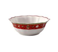 Villeroy & Boch Toy's Delight salad bowl Ø31.5 cm White-red