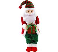 Festive Santa with Gift Christmas Decor