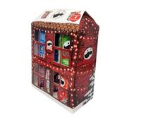 Festive Savoury Snack House Variety Box with 4 Mini Tube Crisps Assortment Crunchy Holiday Sharing Pack Flavoured Snack Gift Idea Party Treat Seasonal Limited Edition