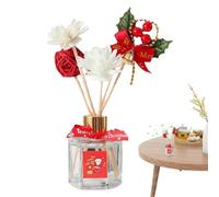 Festive Scent Diffuser - 50ml Long Lasting Holiday Reed Diffuser | Fashion Style Holiday Reed Diffuser | Festive Scent Diffuser for Home Workplace Home | Christmas Scent Diffuser