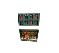 Festive Selection Coffee Lover Collection - Consists of 8 Mini Cups Assorted Take out Luxury Coffee and 4 Coffee Syrup Collection