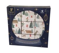 Festive Selection Hot Chocolate Flavour Collection Assorted 9 Flavours Indulgent Cocoa Variety with Salted Caramel Gingerbread S’mores Peppermint Milk Chocolate Winter Treats