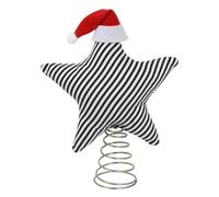 Festive Star Tree Topper: This christmas tree topper serves as a dazzling h