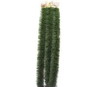Festive Tinsel Garland, Green