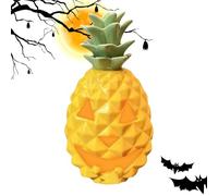 Festive Touch Lamp - Pumpkin Night Light, Pineapple Design | Autumn Glow Accent, Battery Operated Decorative Lamp for Autumn, Halloween, Christmas or Daily Atmosphere and Season Lighting