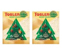 Festive treat - NewToblerone Advent Calendar 204g Pack Of 2 Assortment Of Milk & White Chocolate Perfect For Christmas 2025