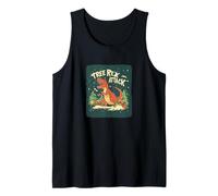 Festive Tree Rex Attack Costume for Xmas Dinosaurs Tank Top