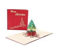 Festive Tree Season’s Elegance 3D Pop Up Christmas Card