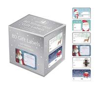 Festive Wonderland Pack of 80 Labels