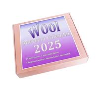 Festive Wool Countdown Calendar 2025 Enhancing Family Bonded Through Joyful Knitting Creating Warm Memories Yarn Advent Calendar