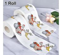 Festivity Whimsical Christmas Themed Toilet Paper Rolls to Bring Joy to Your Bathroom Setting (A)