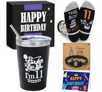 Festivora 11 Year Old Boy Birthday Gift Ideas, Unique Funny Gift Set for 11th Teenage Boys, Eleven Year Old Gifts Ideas for Boys Son Grandson Nephew Friend