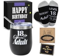 Festivora 18 Year Old Boy Birthday Gift Ideas, Unique Funny Gift Baskets for 18th Teenage Boys, Ten Gifts Ideas for Boys Son Grandson Nephew Friend Birthday