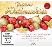 FESTLICHE WEIHNACHTEN 2 DVD+CD NEW