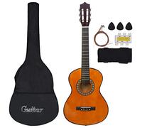 Festnight 8 Piece Classical Guitar Children Beginner Set 1/2 34", Kids Guitar and Acoustic Guitar Starter Kit