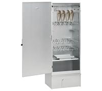 Festnight BBQ Oven Smoker with 1KG Wood Chips, Outdoor Smoker Smokehouse Drawer with handle, Outdoor Grill Barbecue Bake for Picnic BBQ Camping Hiking Traveling,Roast, Braise Sear for Outdoor