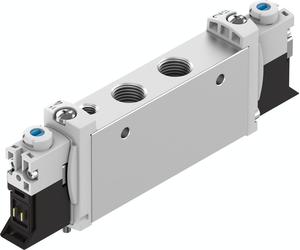 Festo 2x3/2 NO Monostable Air Solenoid Valve G1/8 480 - 500l/min - 574373