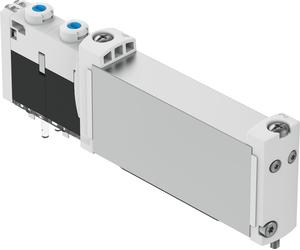 Festo 2x3/2 NO/NC Monostable Air Solenoid Valve Flange Mounted 490l/min - 573478