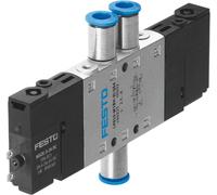 Festo 5/2 Bistable Air Solenoid Valve QS-6 320l/min - 196877