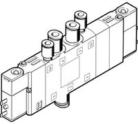 Festo 5/3 Exhausted Air Solenoid Valve QS-8 570l/min - 196902