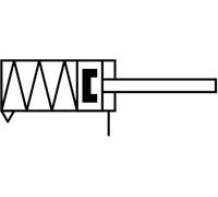 Festo Compact Cylinder 16mm Bore 10mm Stroke Single Acting - 157258